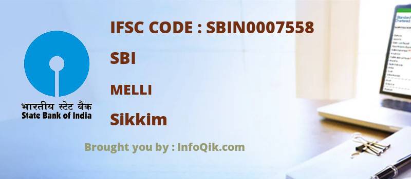 SBI Melli, Sikkim - IFSC Code