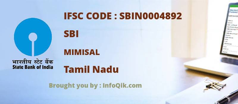 SBI Mimisal, Tamil Nadu - IFSC Code