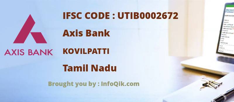 Axis Bank Kovilpatti, Tamil Nadu - IFSC Code