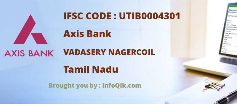 Axis Bank Vadasery Nagercoil, Tamil Nadu - IFSC Code