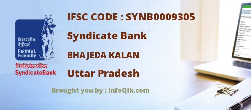 Syndicate Bank Bhajeda Kalan, Uttar Pradesh - IFSC Code