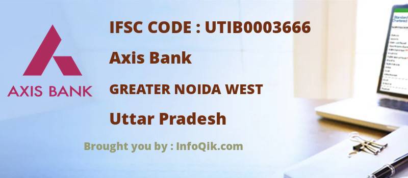 Axis Bank Greater Noida West, Uttar Pradesh - IFSC Code