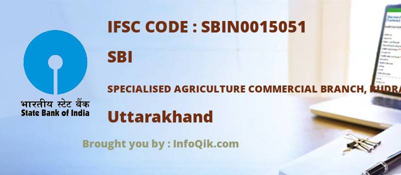SBI Specialised Agriculture Commercial Branch, Rudrapur, Uttarakhand - IFSC Code