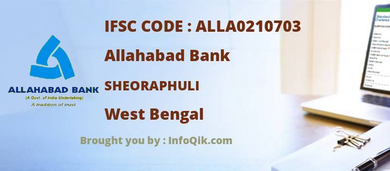 Allahabad Bank Sheoraphuli, West Bengal - IFSC Code