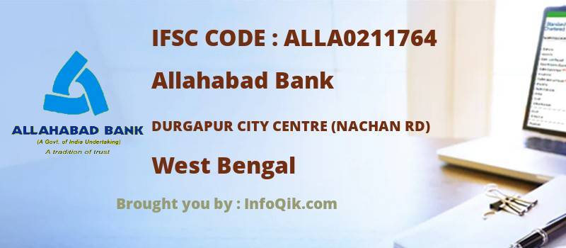 Allahabad Bank Durgapur City Centre (nachan Rd), West Bengal - IFSC Code