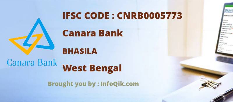 Canara Bank Bhasila, West Bengal - IFSC Code