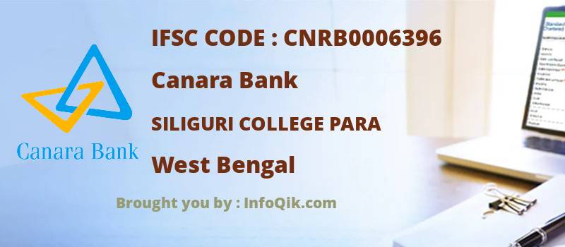 Canara Bank Siliguri College Para, West Bengal - IFSC Code