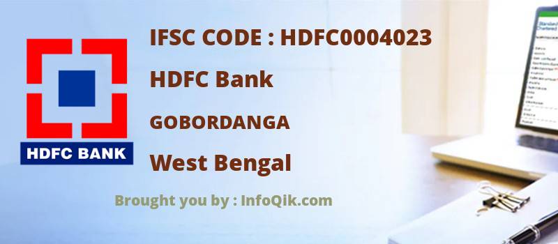 HDFC Bank Gobordanga, West Bengal - IFSC Code