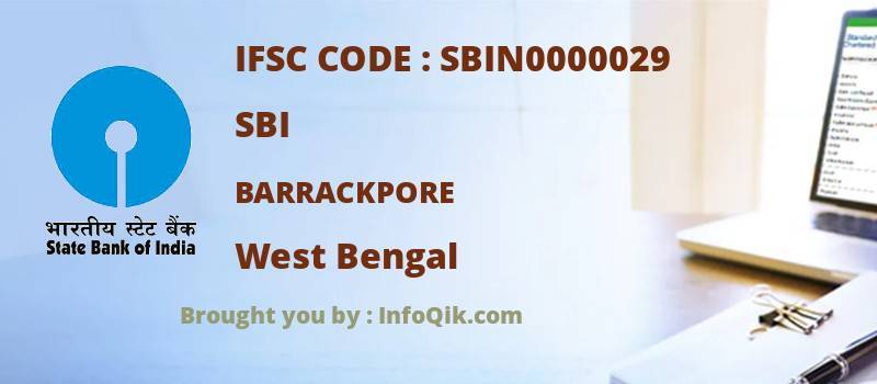SBI Barrackpore, West Bengal - IFSC Code