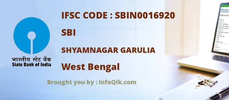SBI Shyamnagar Garulia, West Bengal - IFSC Code